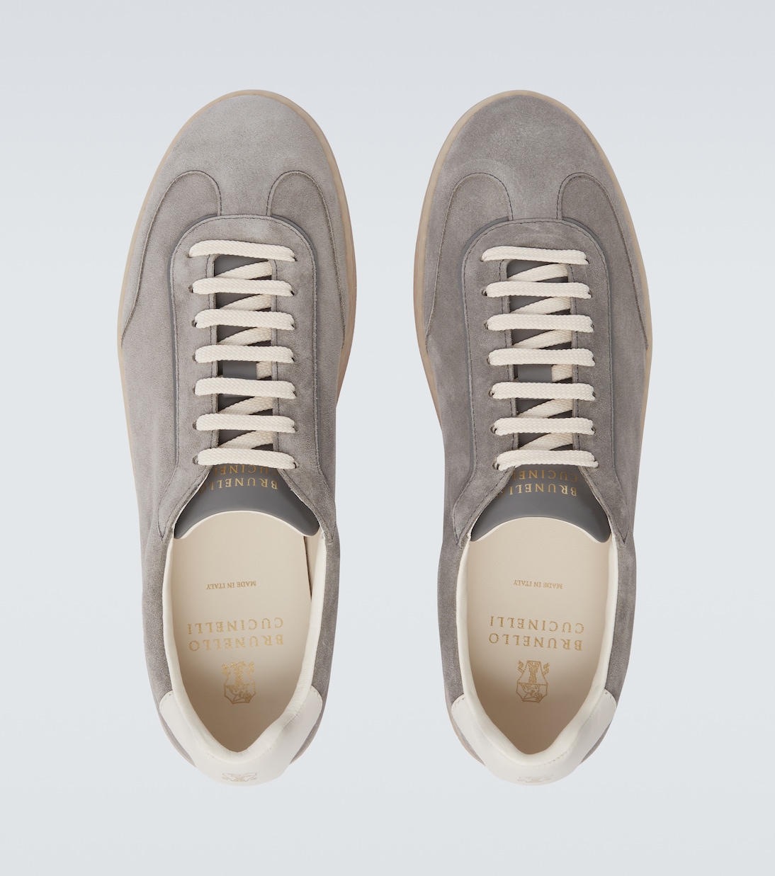 Sneakers aus Veloursleder | Brunello Cucinelli
