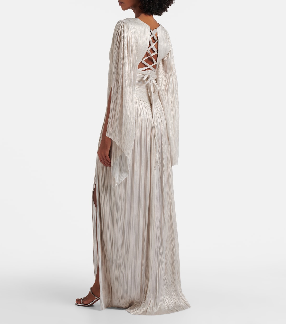 Robe longue en soie | Maria Lucia Hohan