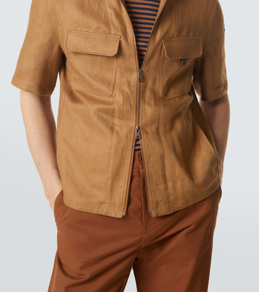 Hemd aus Leinen | Moncler