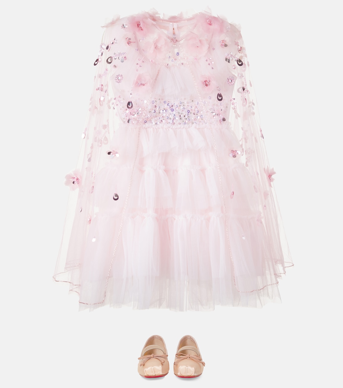 Kleid aus Tüll mit Pailletten | Tutu Du Monde