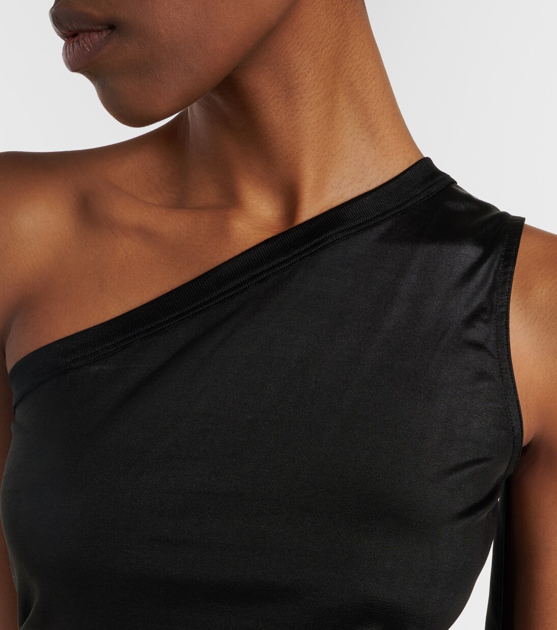 Ziggy one-shoulder jersey top | Rick Owens