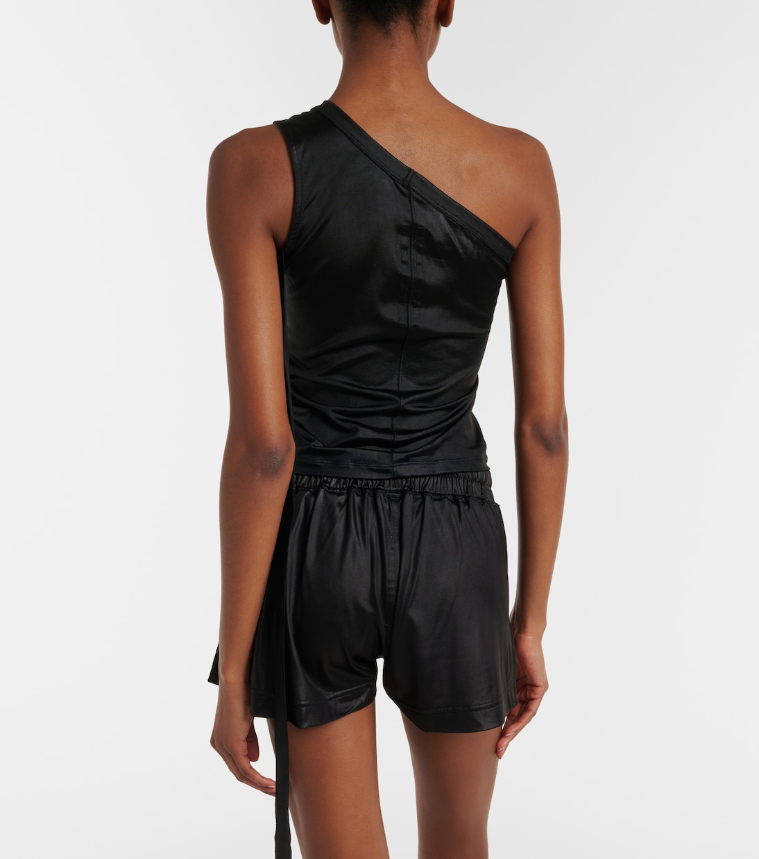 Ziggy one-shoulder jersey top | Rick Owens