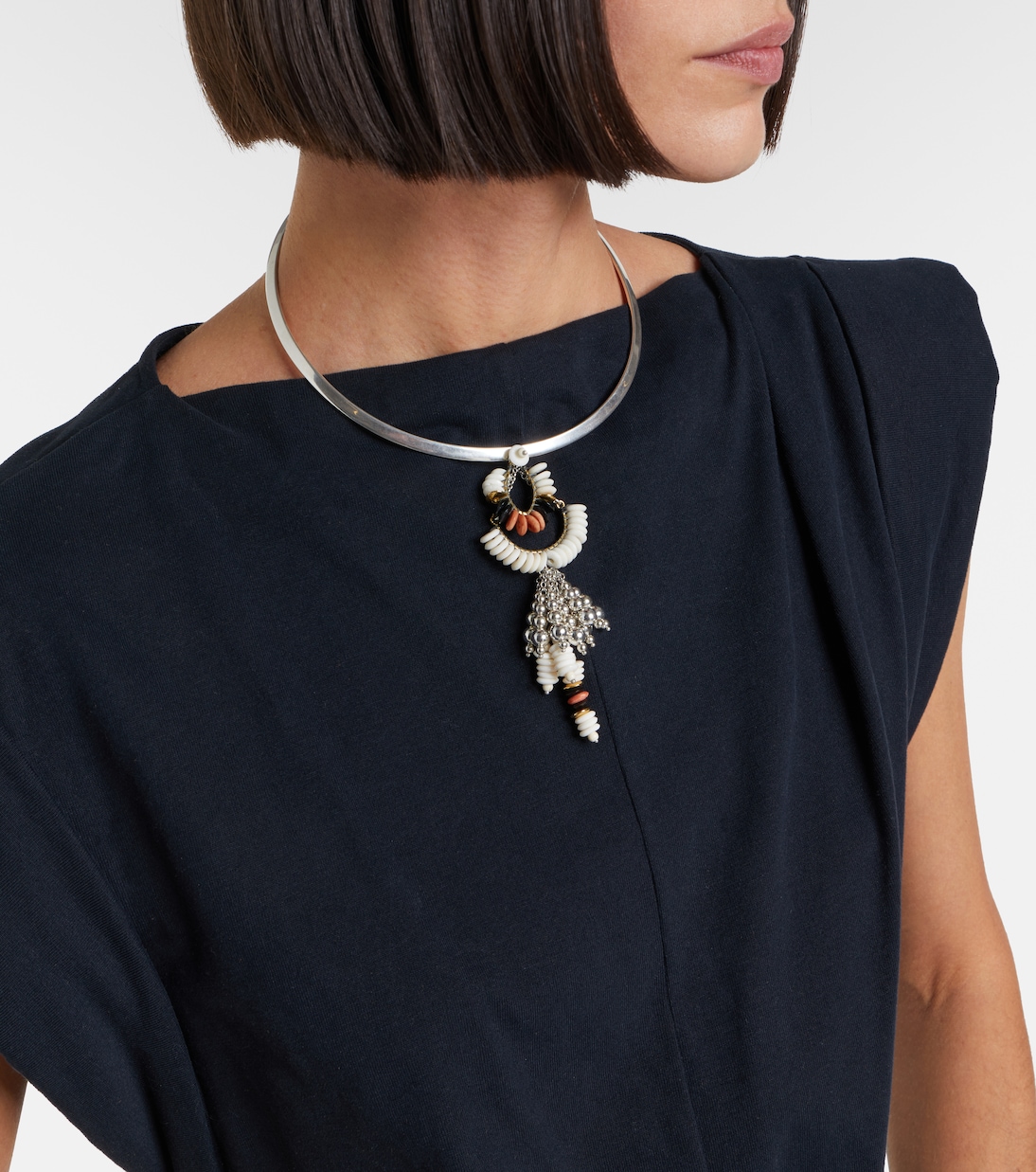 Lyna beaded pendant necklace | Isabel Marant