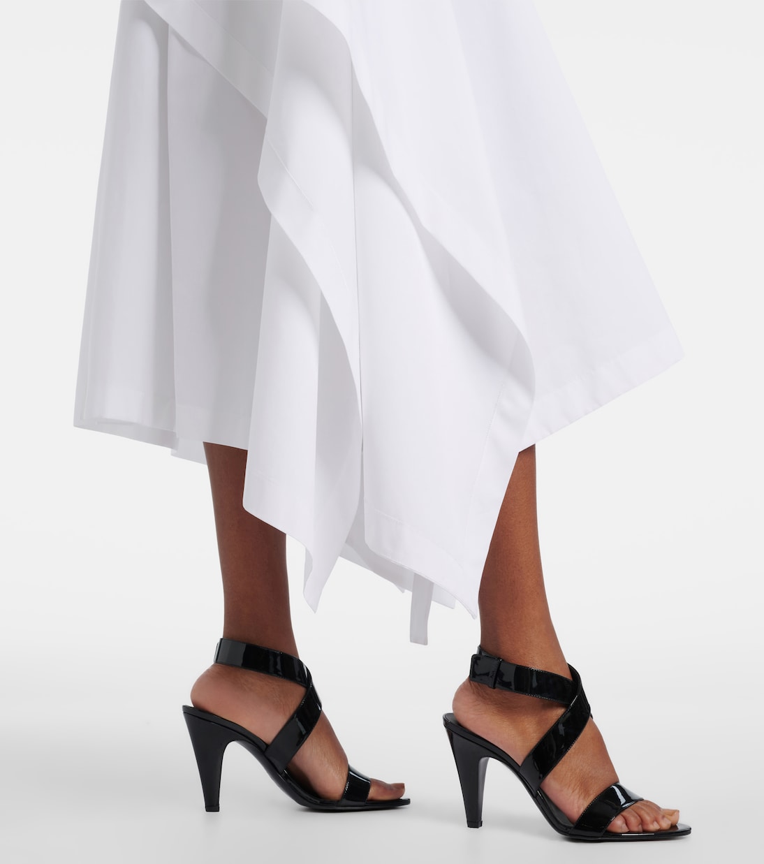 Midikleid aus Baumwollpopeline | Alaïa