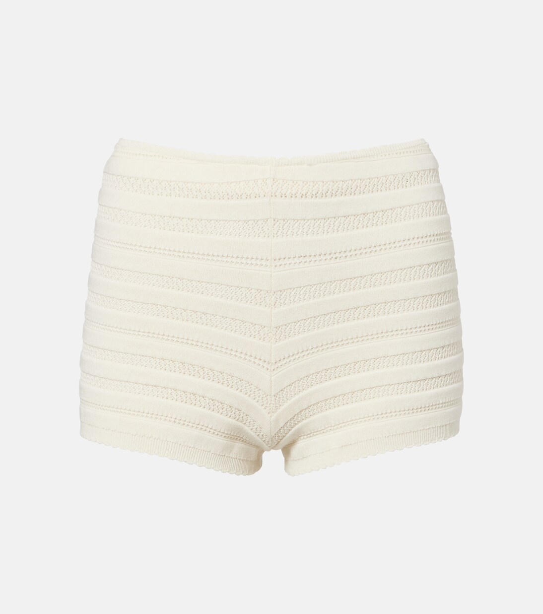 Duma pointelle cotton-blend shorts | Faithfull