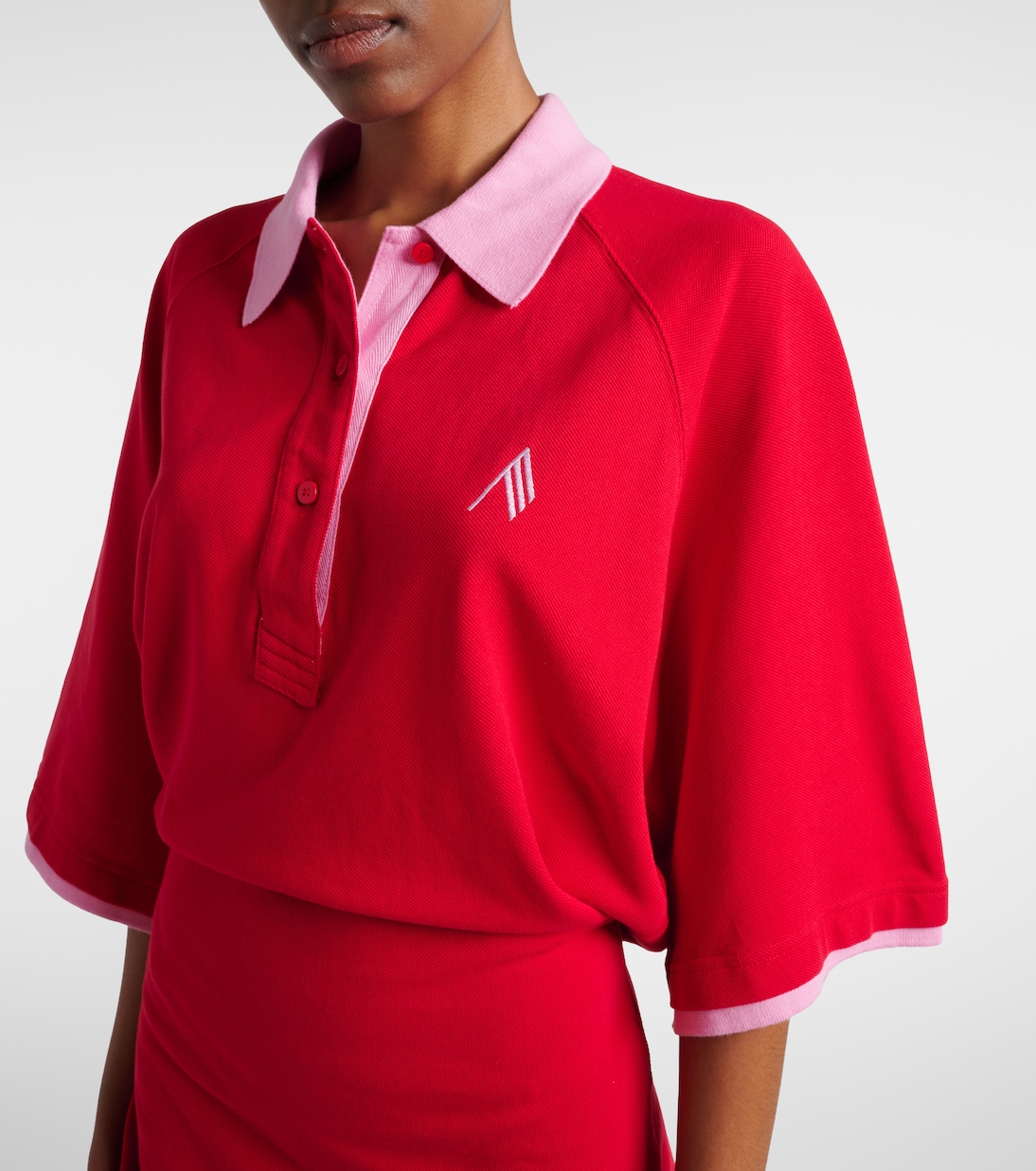 Cotton polo dress | The Attico