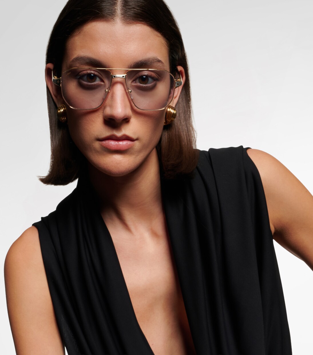 Santos De Cartier aviator sunglasses | Cartier Eyewear Collection