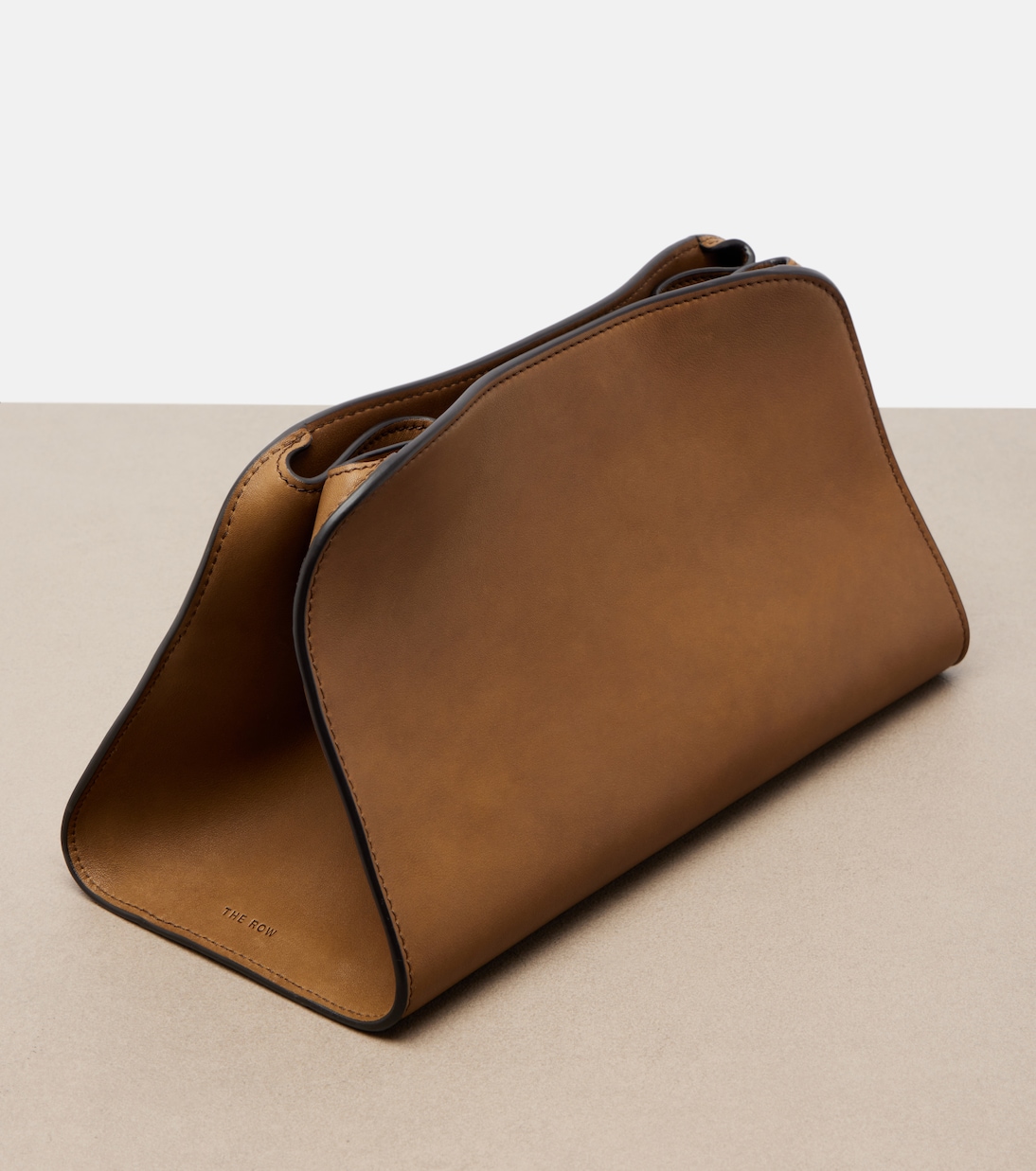 Peggy leather clutch | The Row