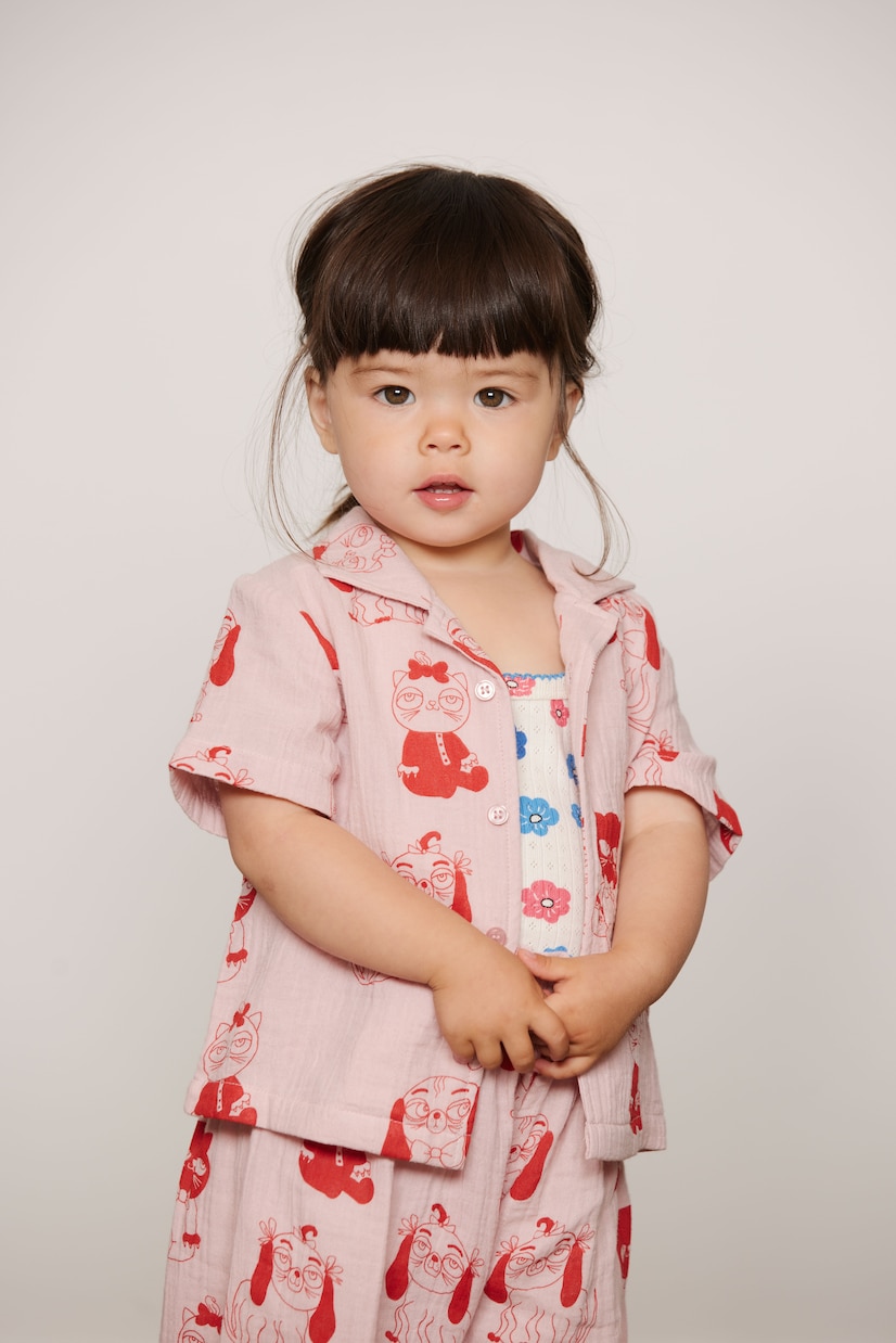 Bébé – Ensemble chemise et pantalon Mini Babies en coton | Mini Rodini