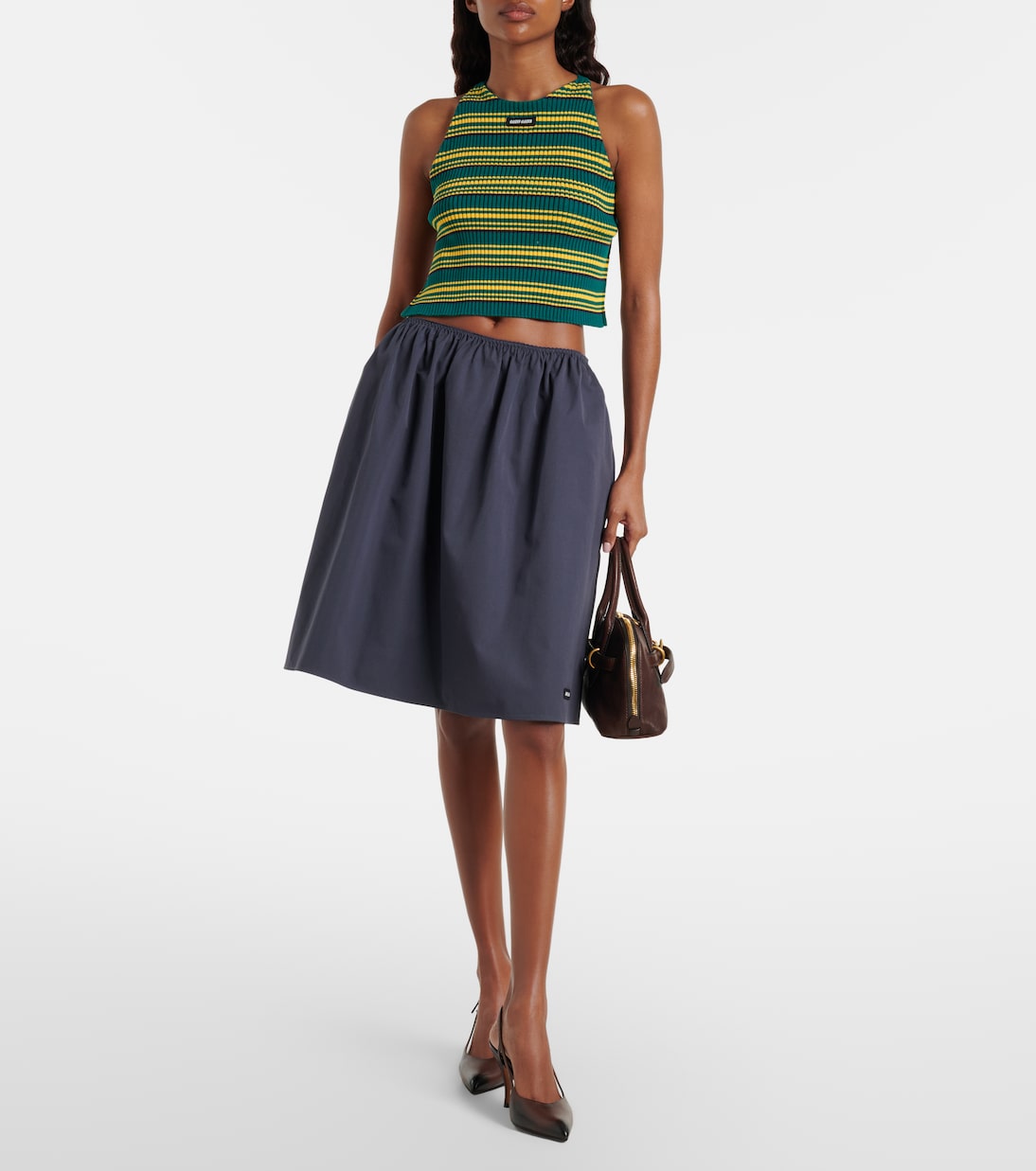 Top aus Rippstrick | Miu Miu