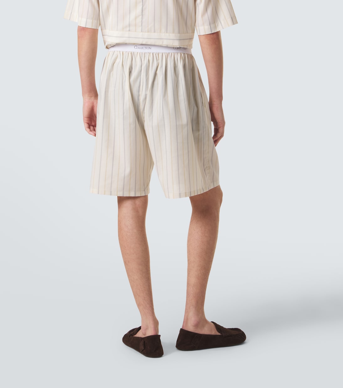 Edward striped technical shorts | Calvin Klein Collection