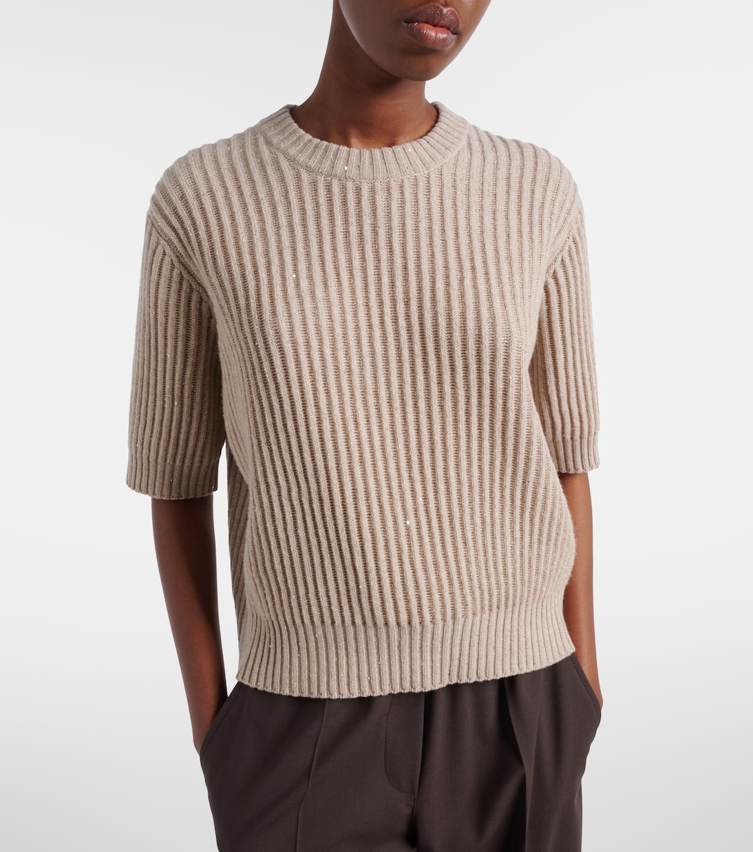 Sequined sweater | Brunello Cucinelli