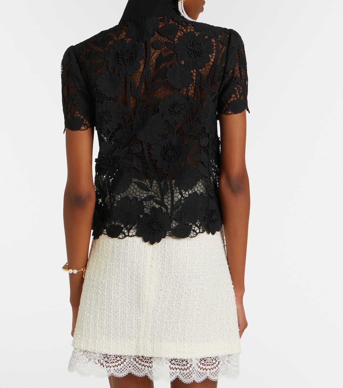 Lace top | Self-Portrait