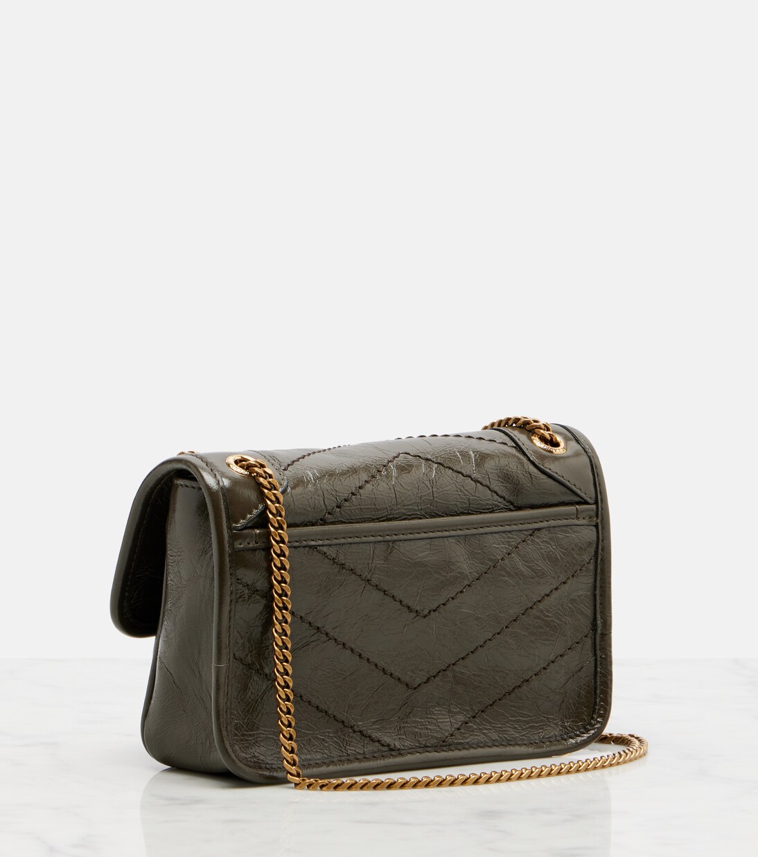 Niki Mini leather shoulder bag | Saint Laurent