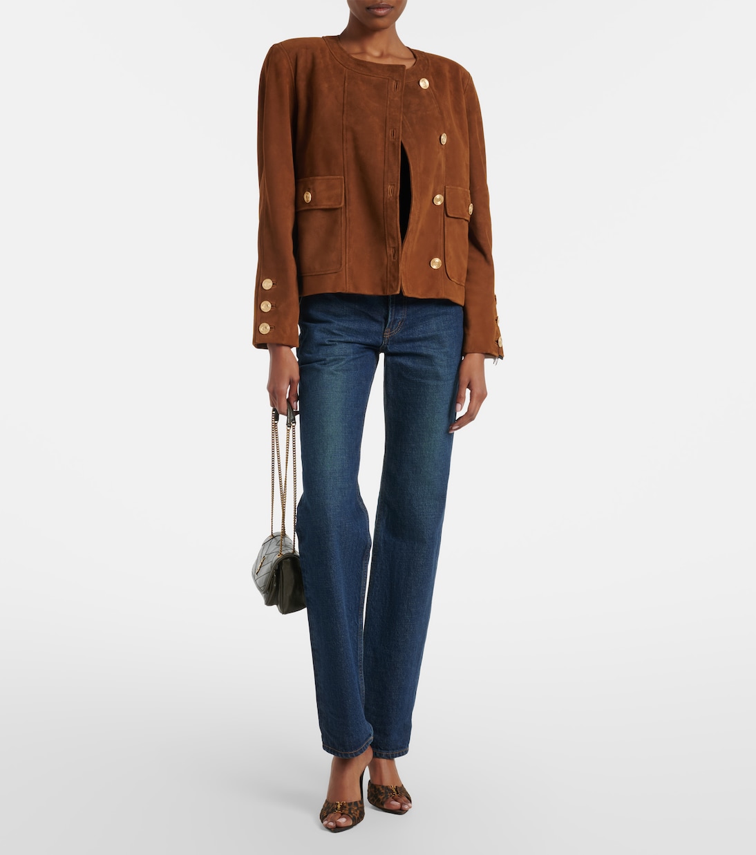 Niki Mini leather shoulder bag | Saint Laurent