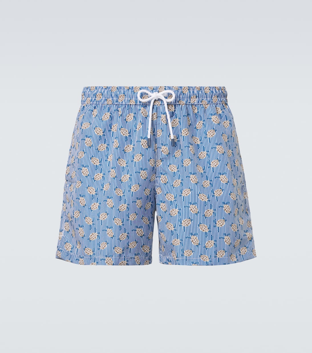 Madeira printed swim trunks | Fedeli