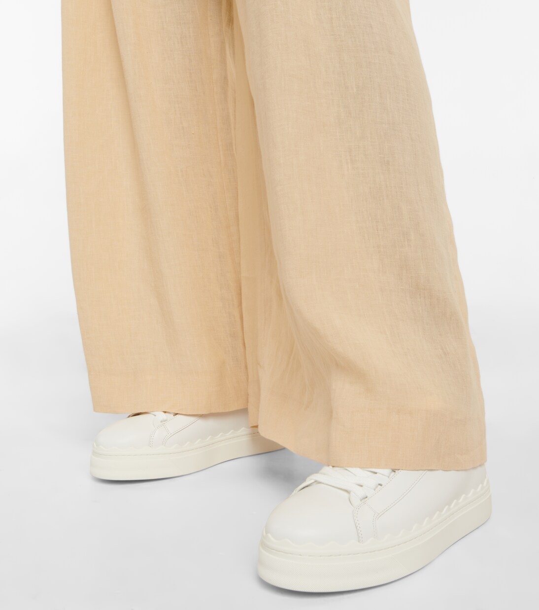 Lauren leather sneakers | Chloé