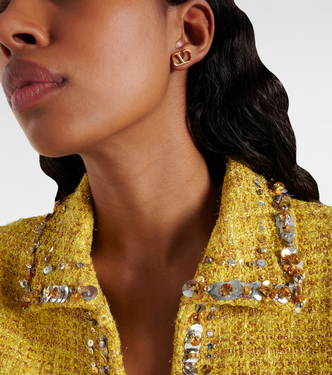 VLogo 스터드 이어링 | Valentino