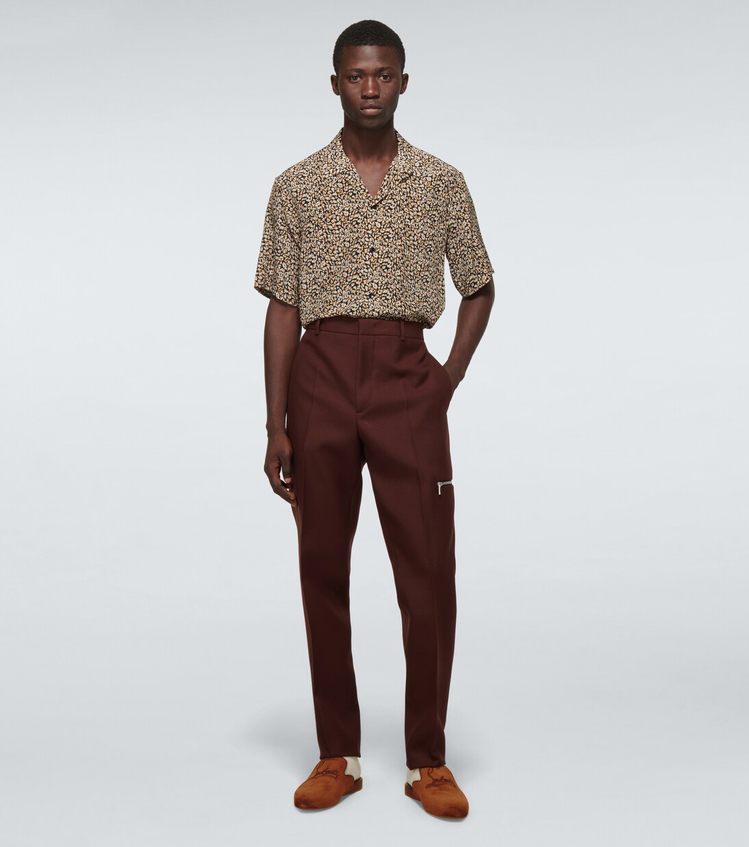 Navy Coolito Flat mules | Christian Louboutin