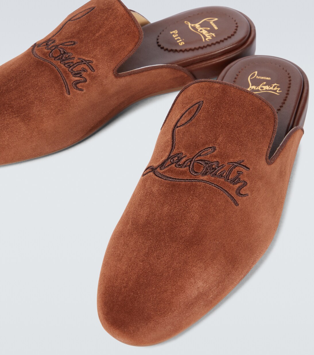 Navy Coolito Flat mules | Christian Louboutin