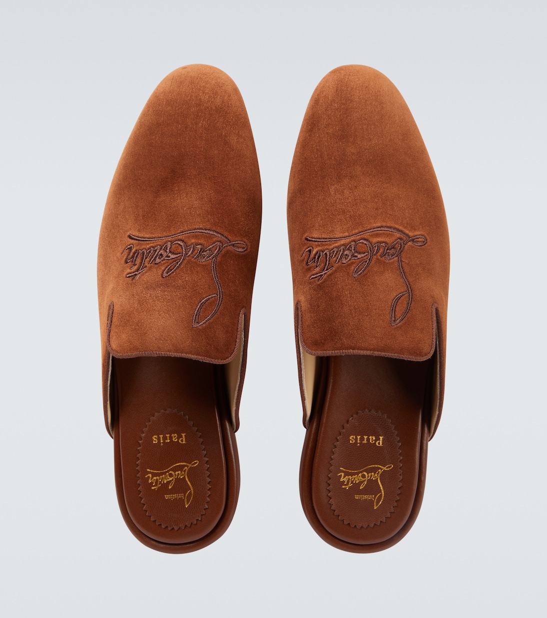 Navy Coolito Flat mules | Christian Louboutin