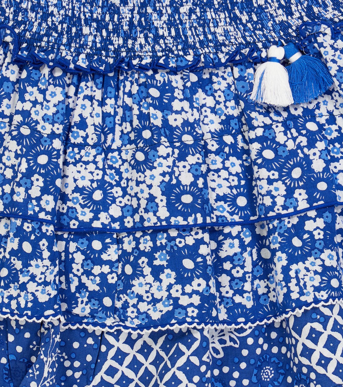 Ariel floral mini skirt | Poupette St Barth Kids