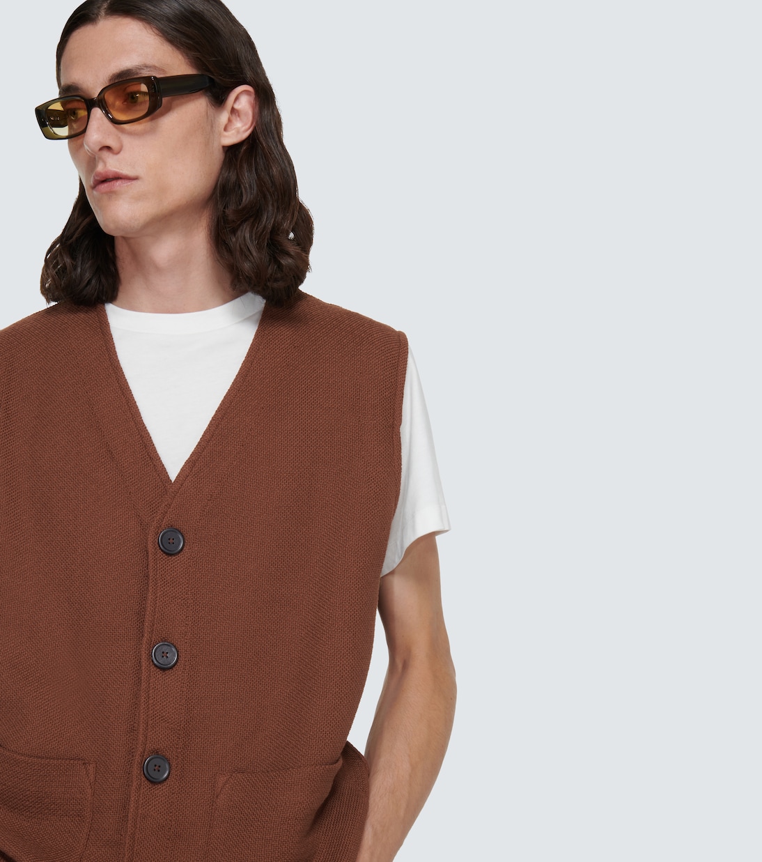 Cotton knit vest | Our Legacy