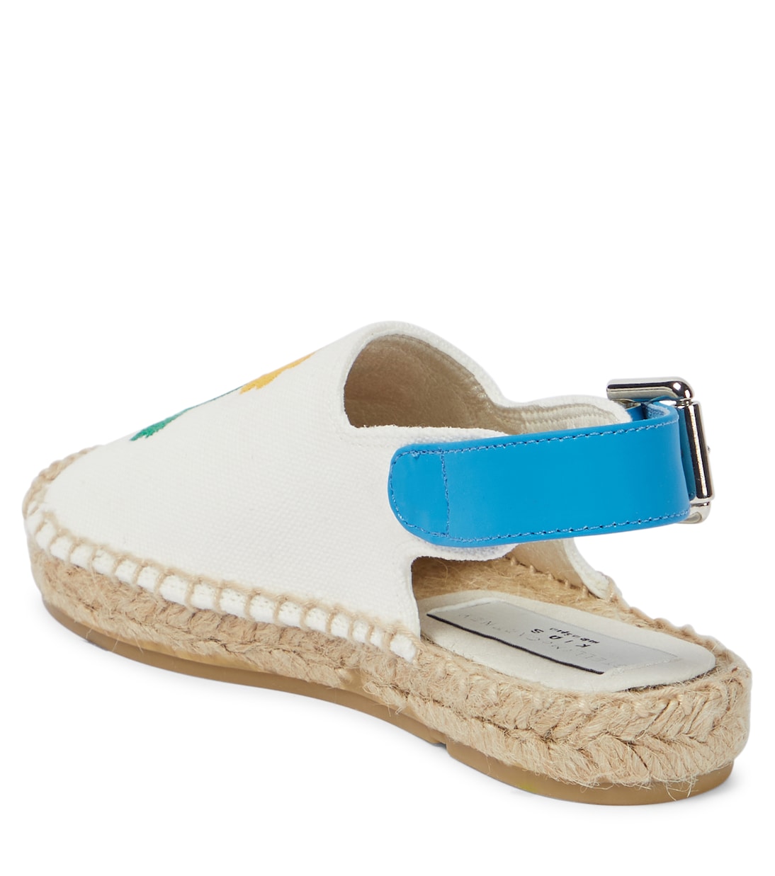 Embroidered buckled espadrilles | Stella McCartney Kids