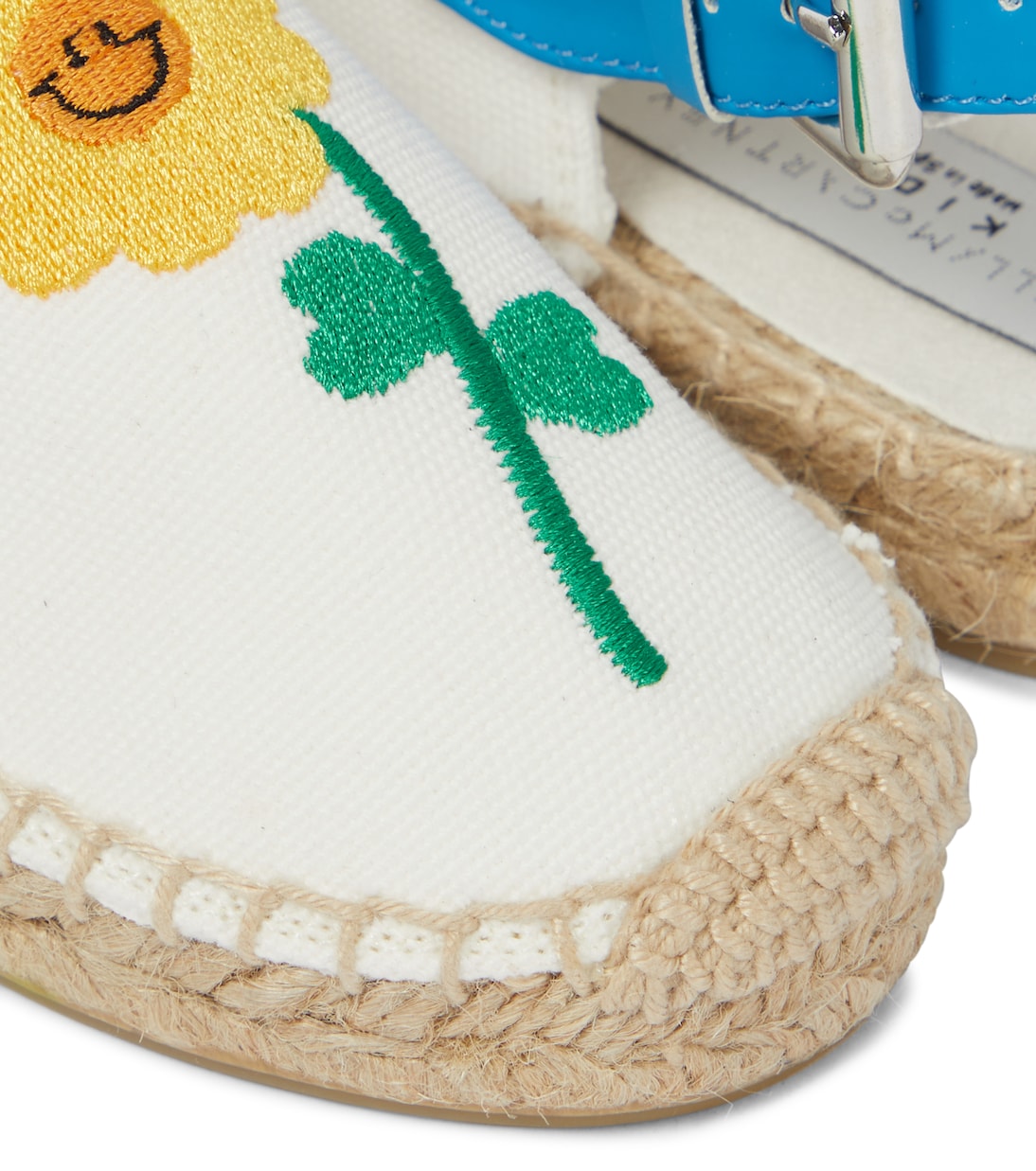 Embroidered buckled espadrilles | Stella McCartney Kids