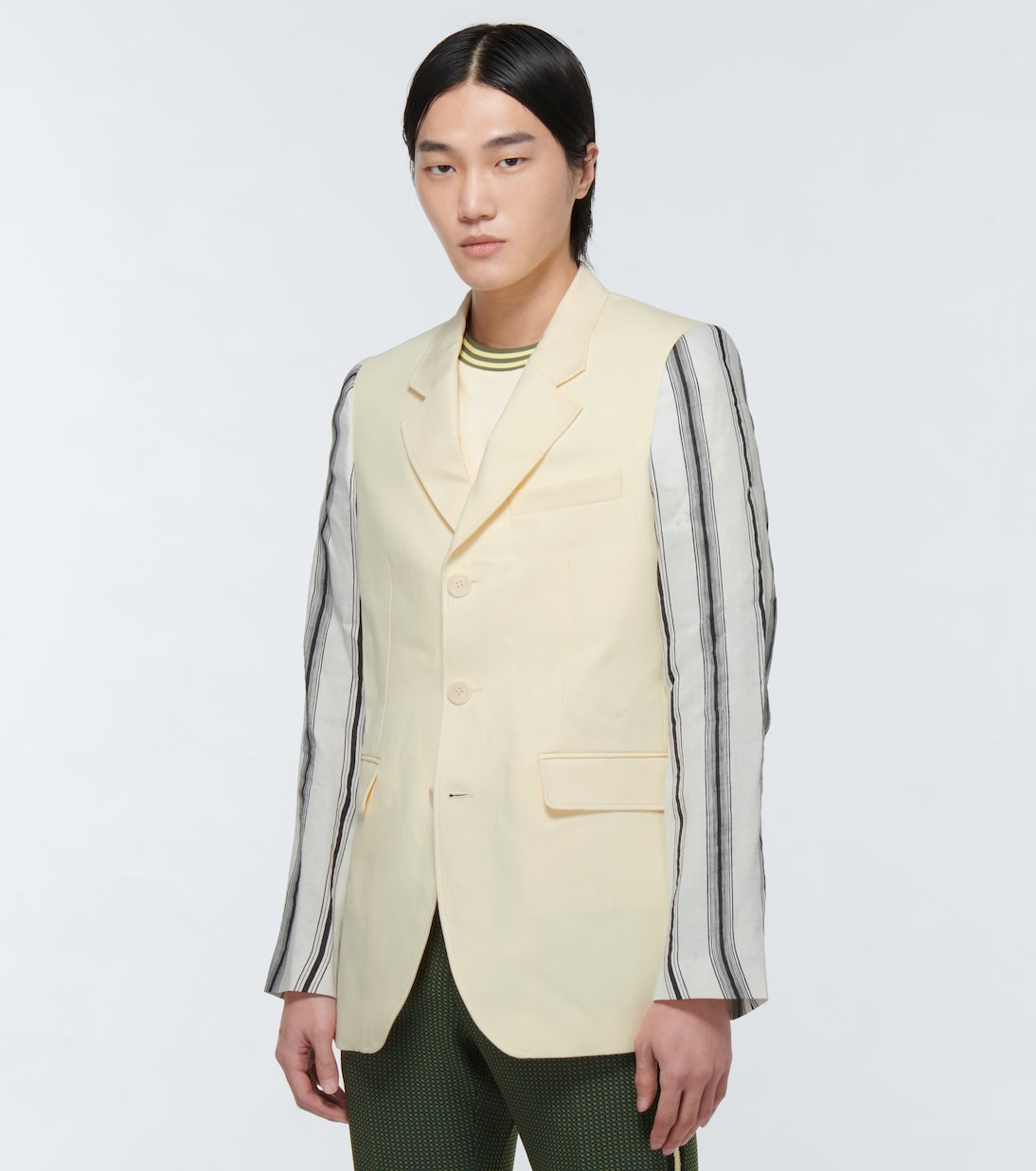 Malick cotton and linen blazer | Wales Bonner