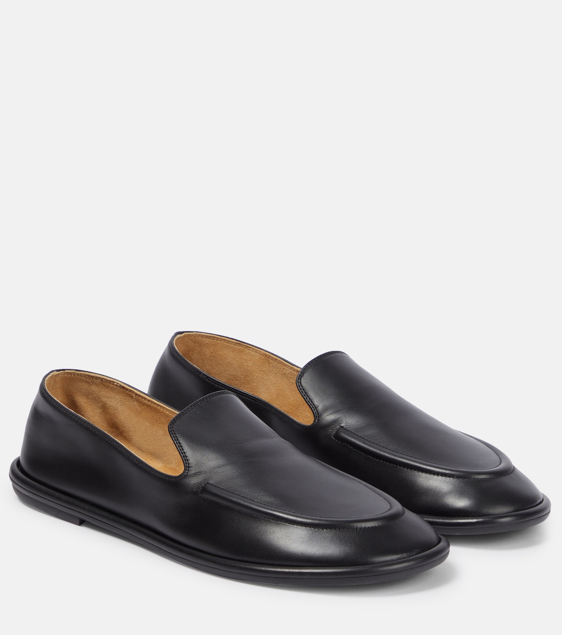 Canal leather loafers | The Row