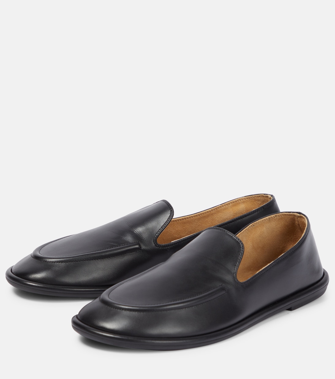Canal leather loafers | The Row