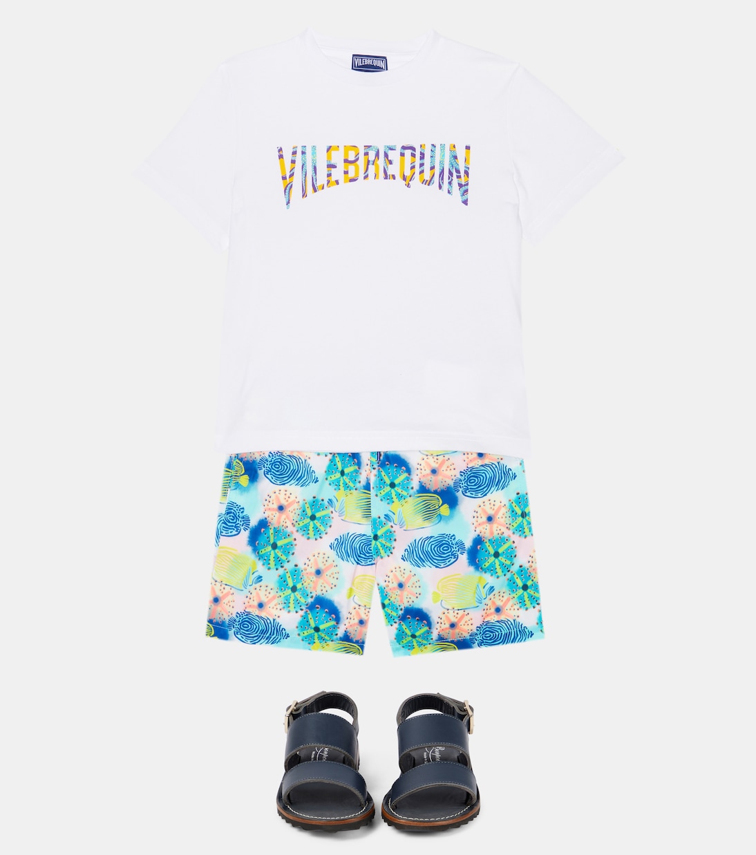 Jihin printed swim trunks | Vilebrequin Kids