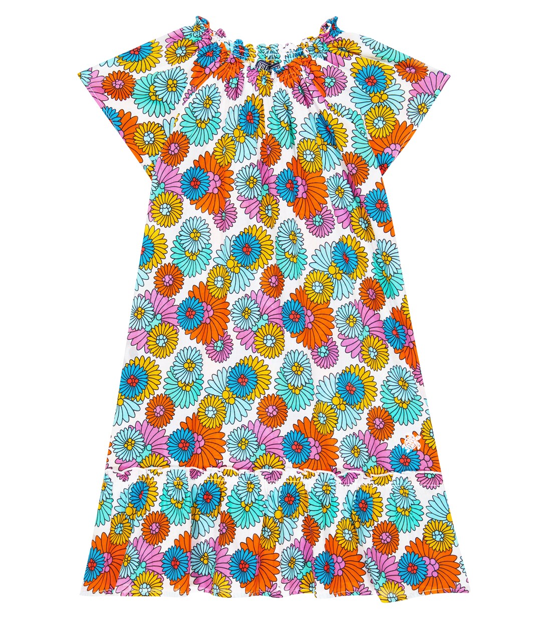 Gizelle floral cotton dress | Vilebrequin Kids