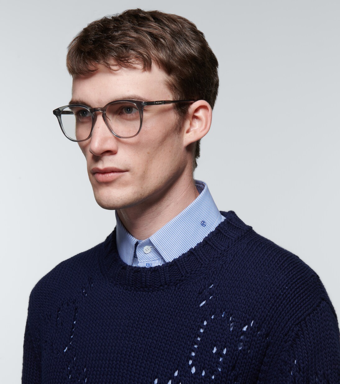 Round acetate glasses | Gucci