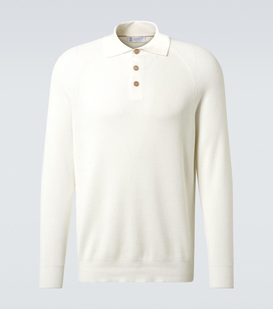 Polopullover aus Baumwolle | Brunello Cucinelli