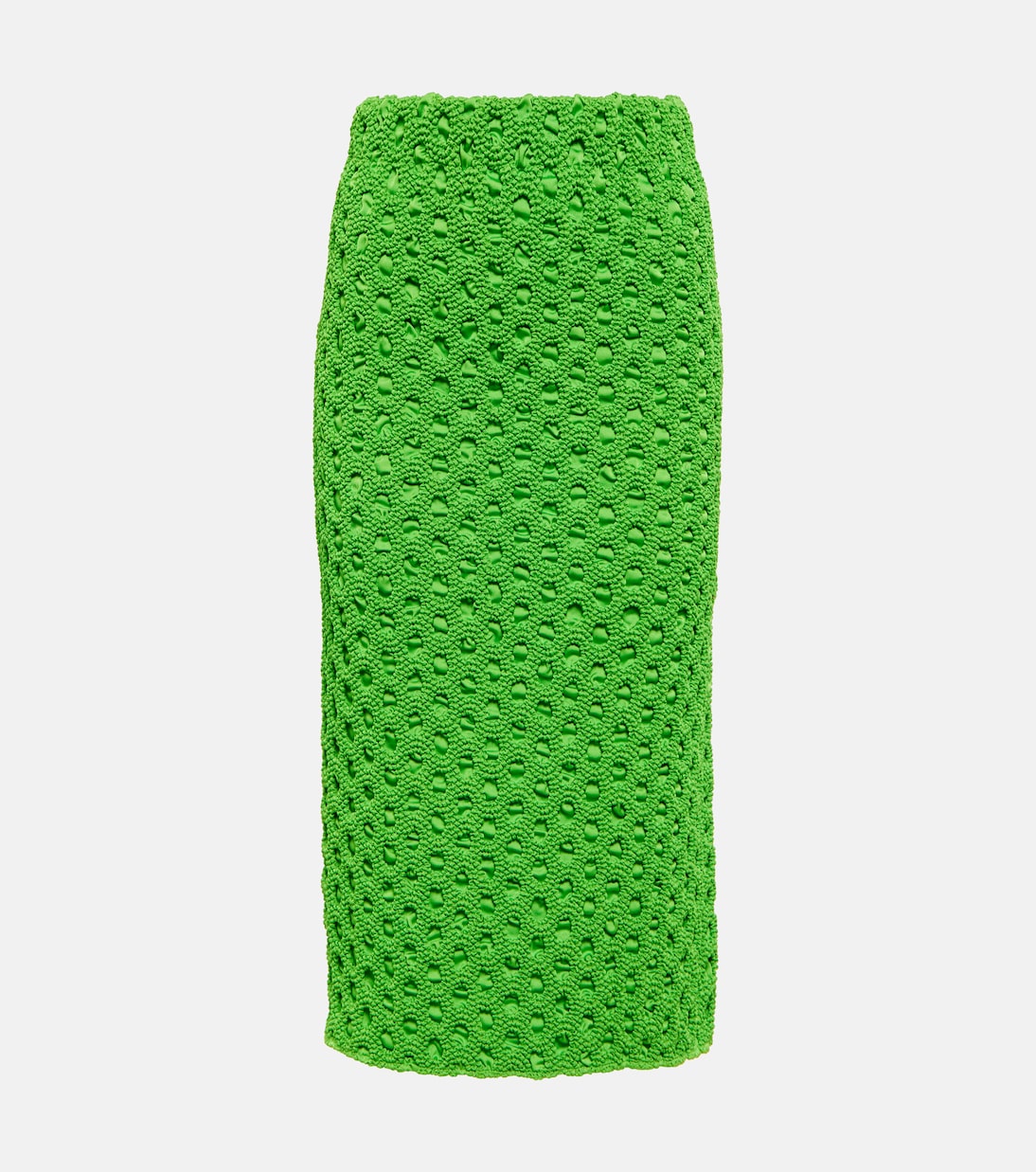 Verzierter Midirock aus Satin | Ganni