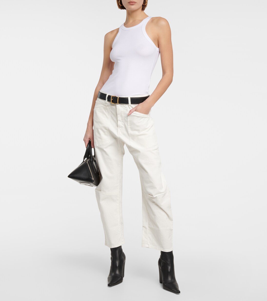 Pantalon Shon en coton | Nili Lotan