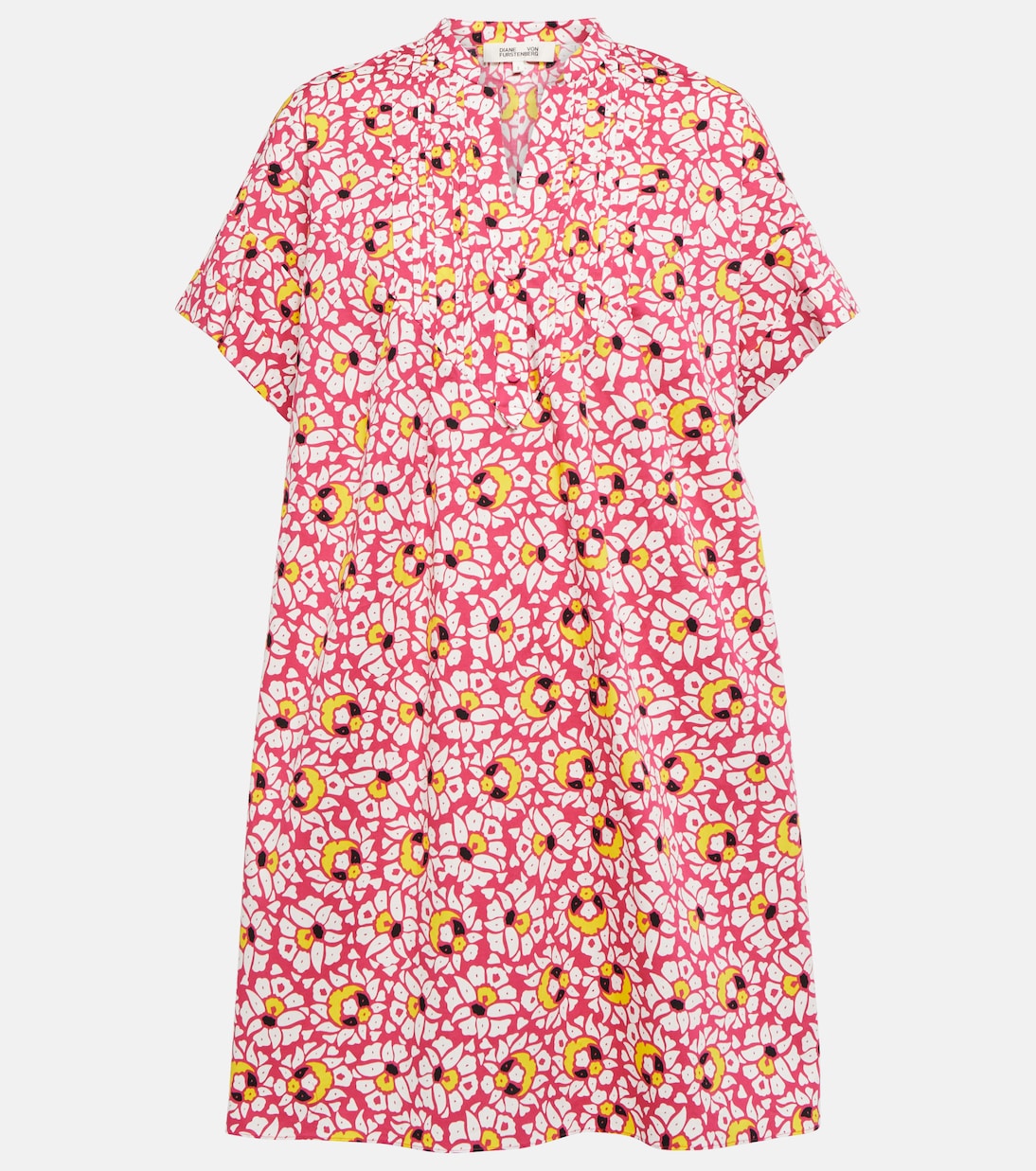 Fiona printed cotton minidress | Diane von Furstenberg