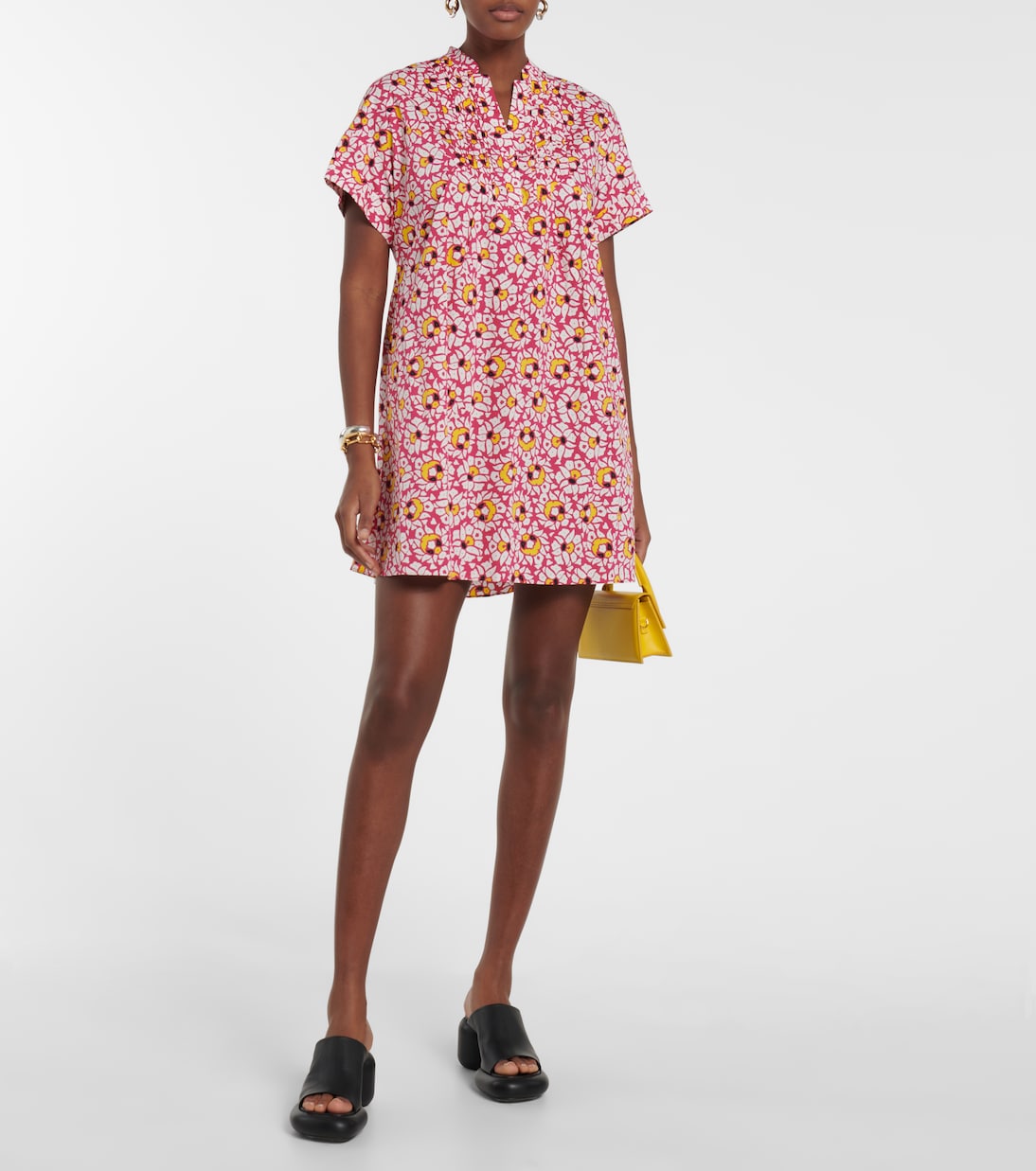 Fiona printed cotton minidress | Diane von Furstenberg