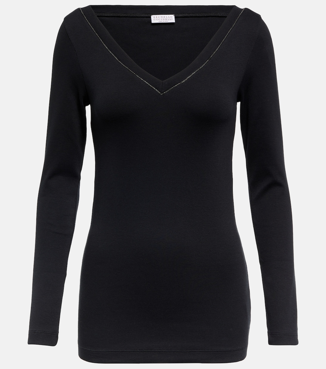 Cotton-blend top | Brunello Cucinelli
