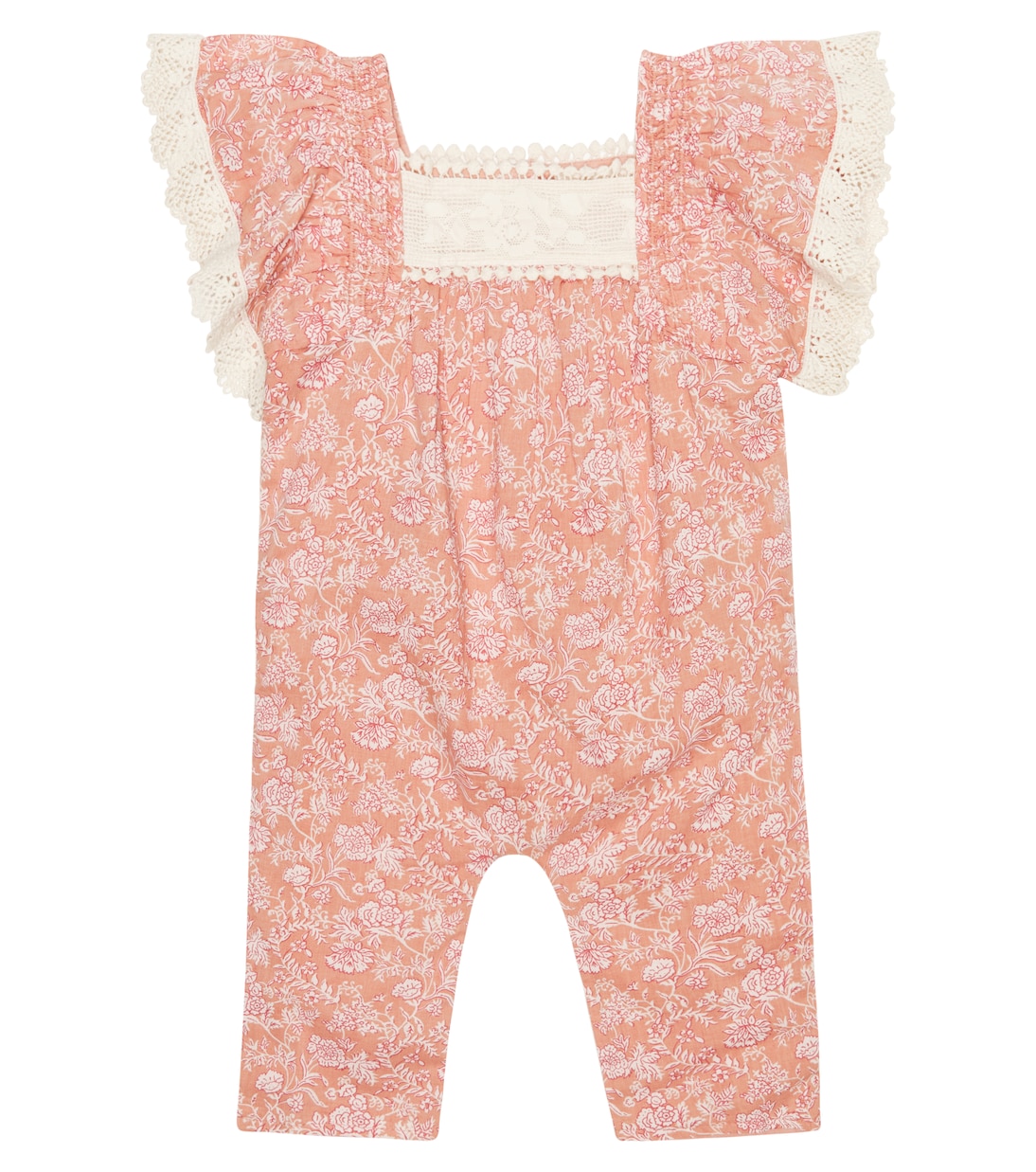 Baby Irene floral cotton romper | Louise Misha