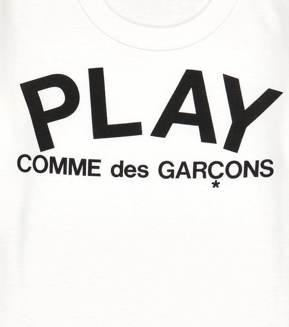Play logo cotton T-shirt | Comme des Garçons Play Kids