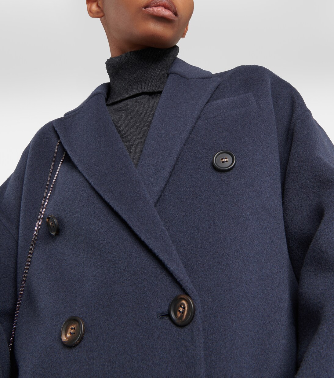 Manteau en laine et cachemire | Brunello Cucinelli