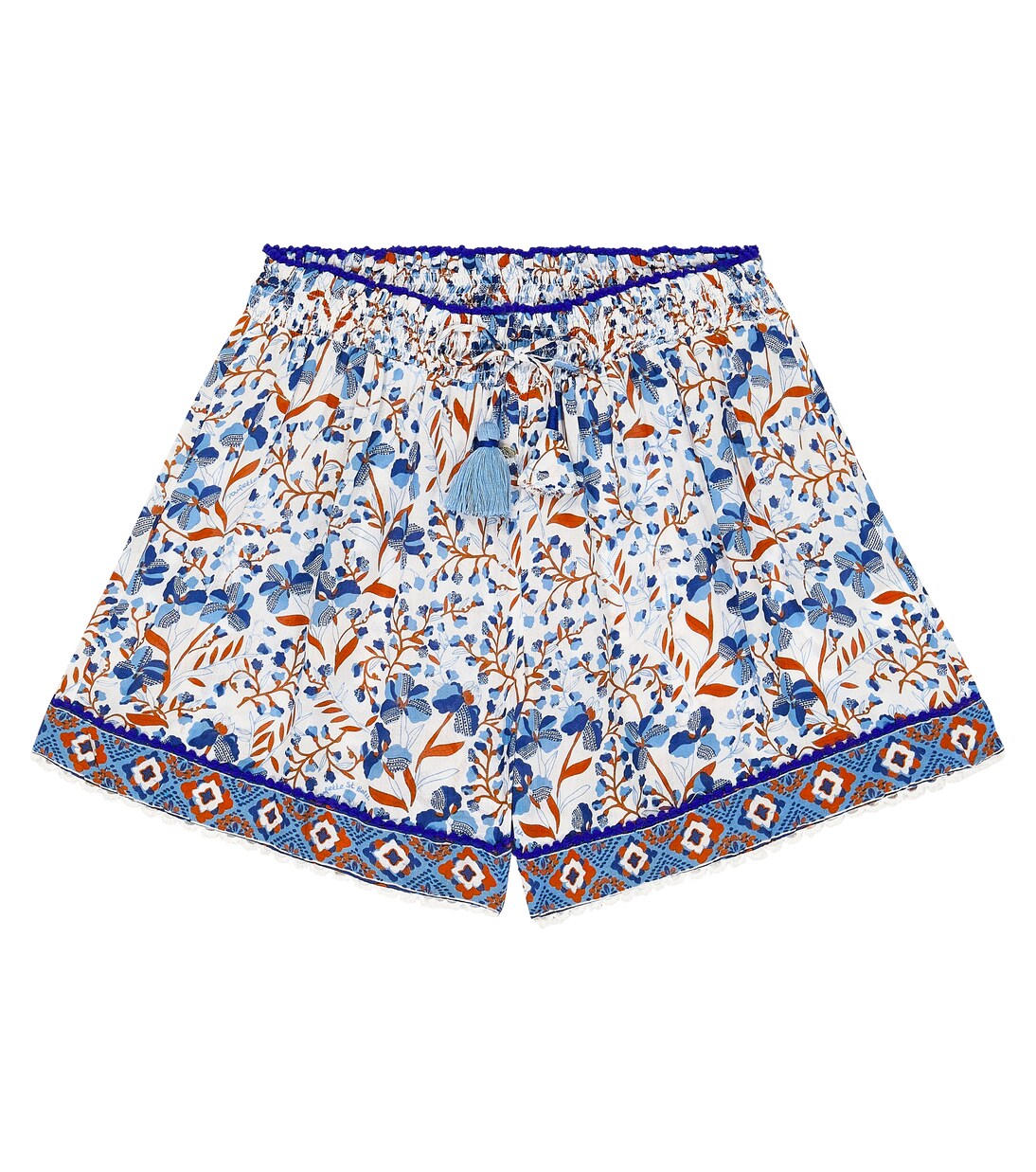 Cindy floral shorts | Poupette St Barth Kids