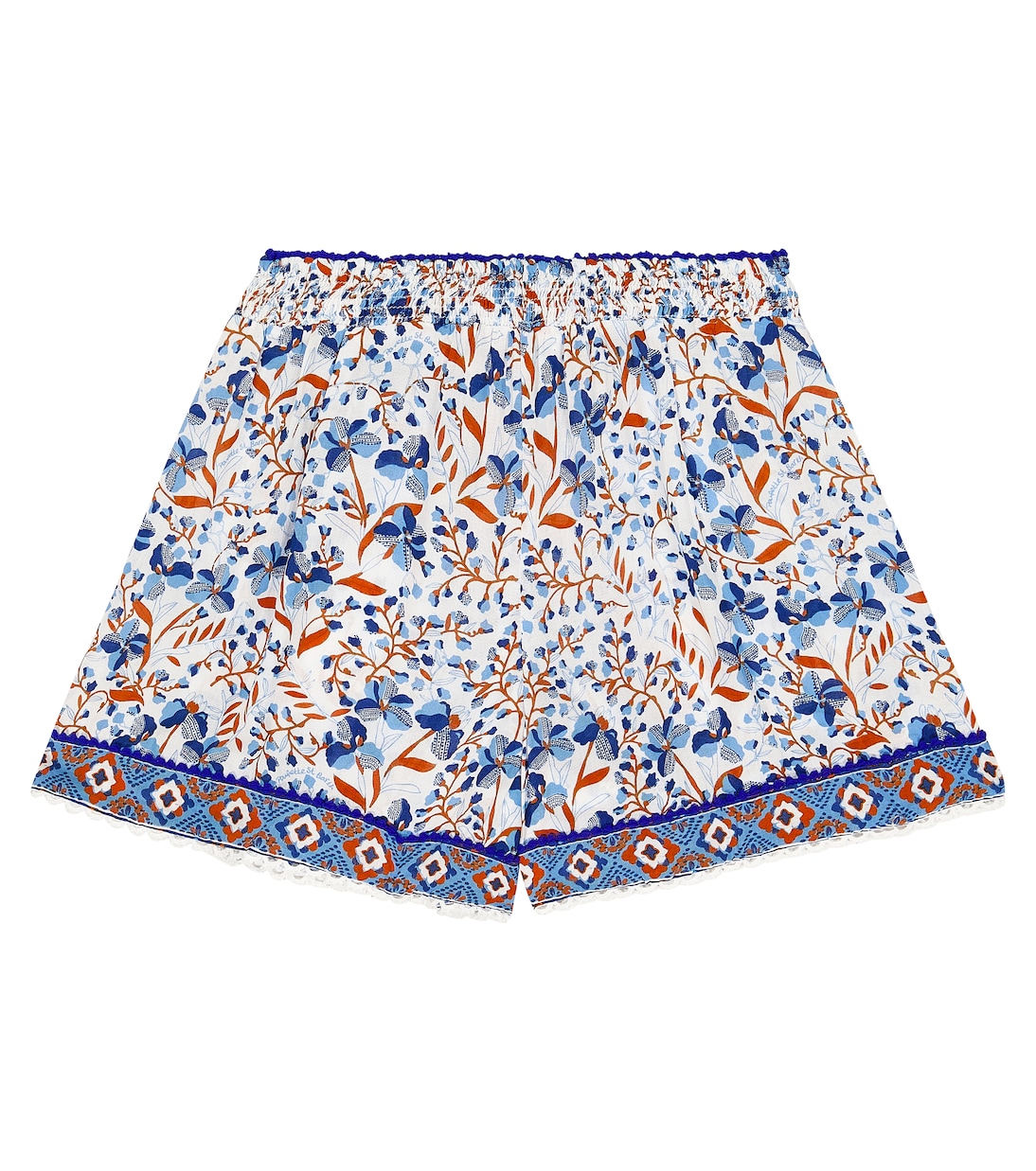 Cindy floral shorts | Poupette St Barth Kids