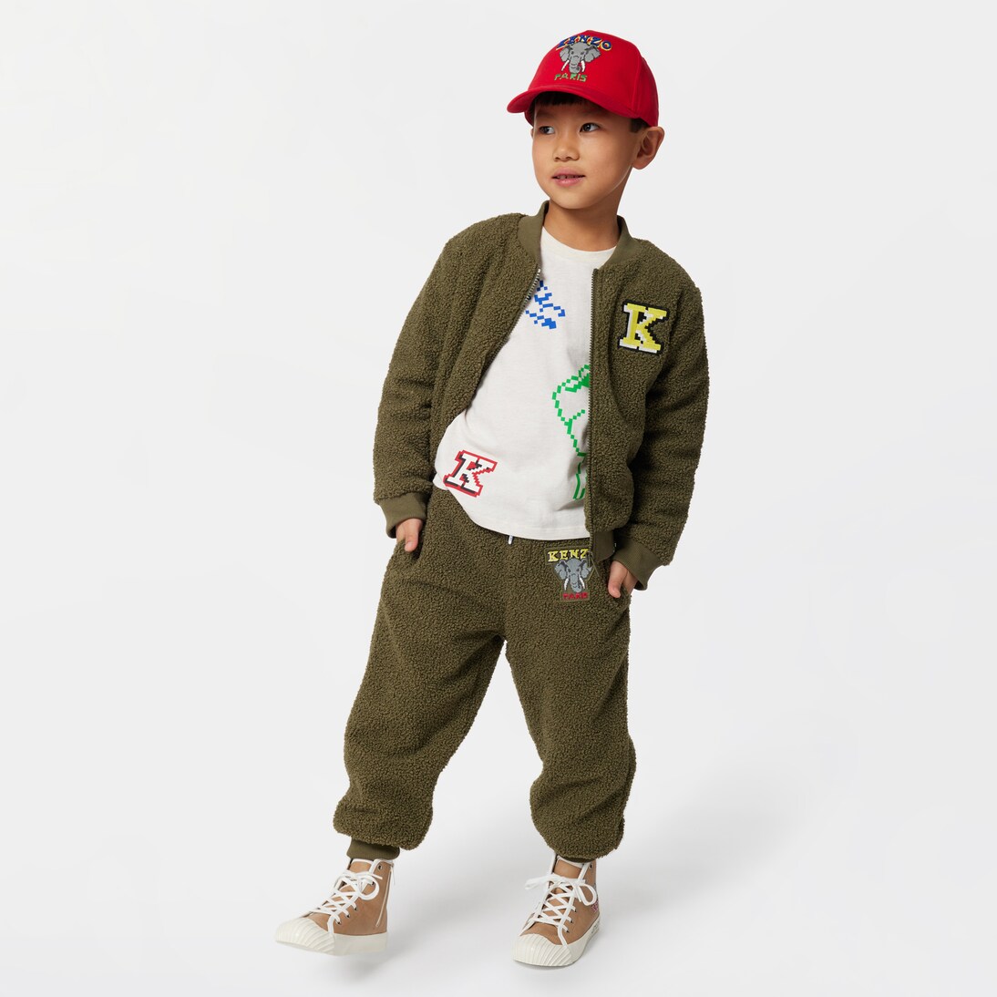 Fleece sweatpants | Kenzo Kids