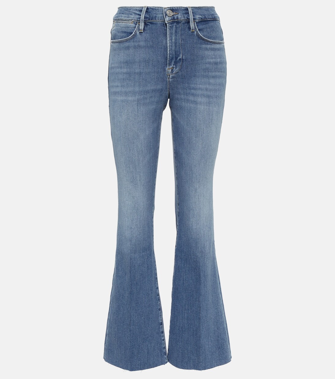 Flared Jeans Le Easy Flare Raw Fray | Frame