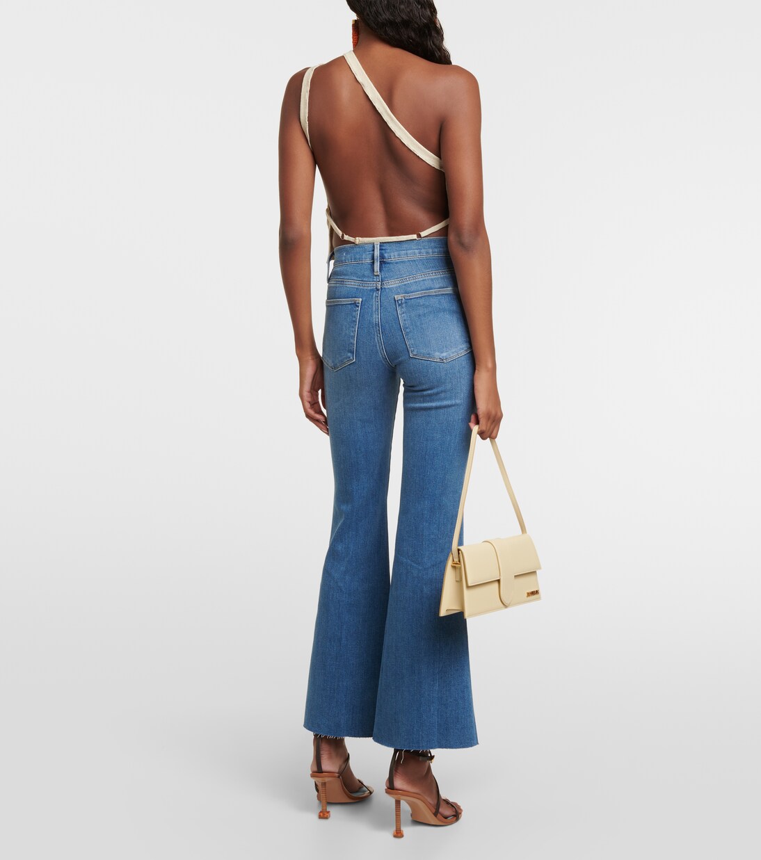 Flared Jeans Le Easy Flare Raw Fray | Frame