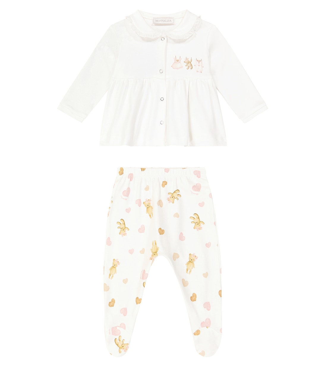 Bébé – Combi-short en chenille | Monnalisa